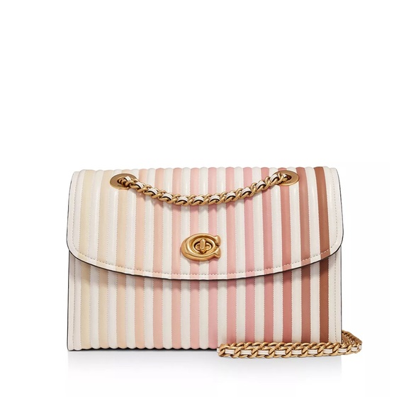 Coach ombré quilted parker bag